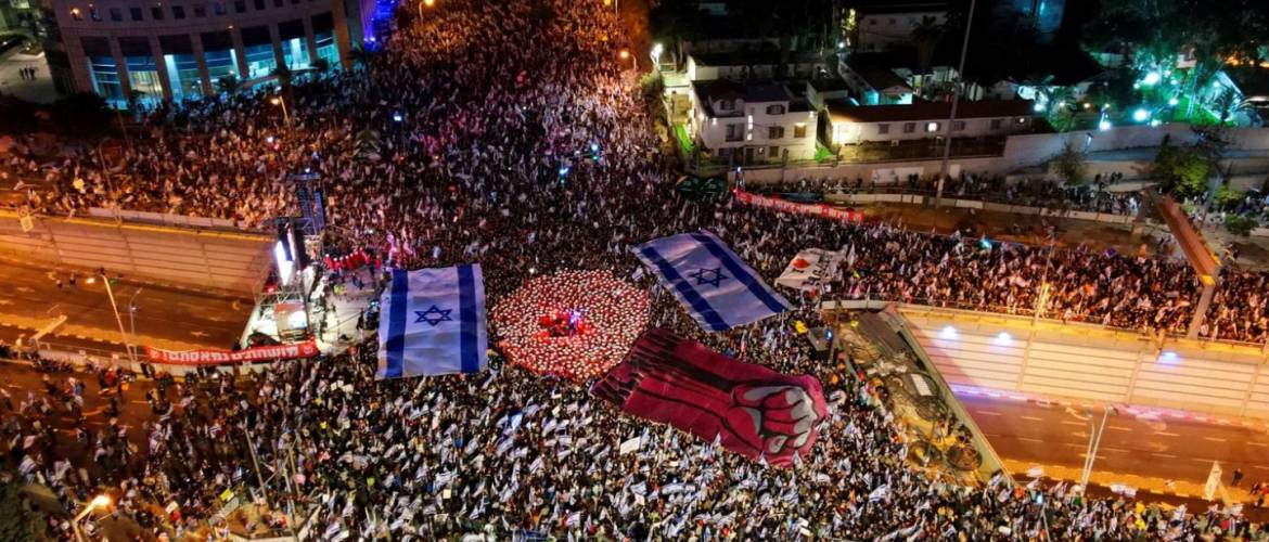 A tegnapi volt a modern Izrael történetének egyik legnagyobb tüntetése